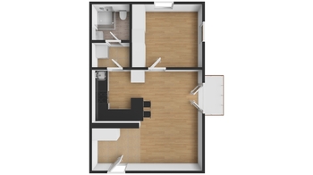 Pronájem bytu 2+kk v osobním vlastnictví 40 m², Zbůch