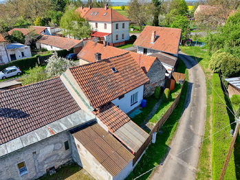 pohled na dům - Prodej chaty / chalupy 35 m², Zalešany