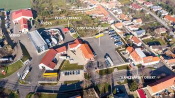 Komerční areál - Pronájem kancelářských prostor 35 m², Roudnice nad Labem