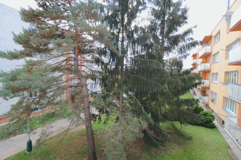 pohled z lodžie - Pronájem bytu 2+kk v osobním vlastnictví 70 m², Říčany