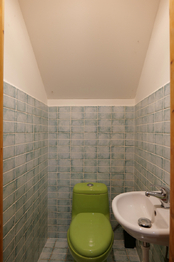 WC v podkroví - Prodej domu 119 m², Plzeň