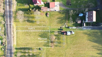 Prodej pozemku 1682 m², Hovězí