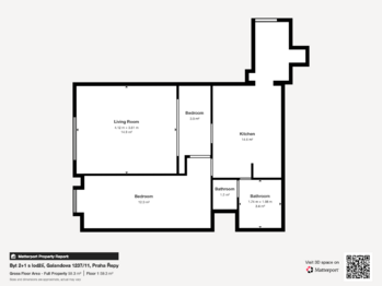 Prodej bytu 2+1 v osobním vlastnictví 61 m², Praha 6 - Řepy