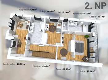 Prodej domu 275 m², Praha 4 - Kunratice