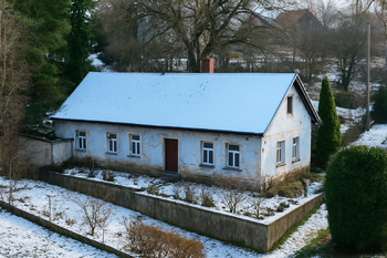 Vizualizace stavu po vyklizení - Prodej domu 120 m², Rovensko pod Troskami 