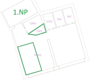 Pronájem bytu 1+kk v osobním vlastnictví 45 m², Kladno