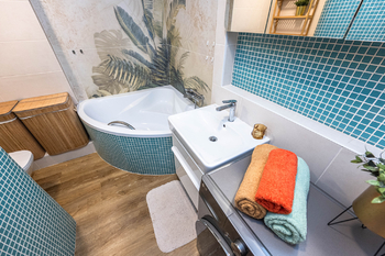 koupelna - Prodej bytu 4+1 v osobním vlastnictví 87 m², Praha 4 - Krč