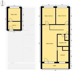 Prodej bytu 4+1 v osobním vlastnictví 87 m², Praha 4 - Krč