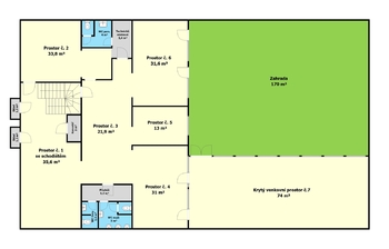 Prodej jiných prostor 268 m², Praha 3 - Žižkov