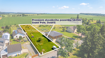 Pronájem pozemku 1443 m², Svaté Pole