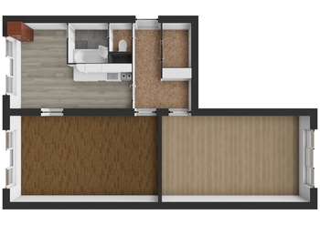 Pronájem bytu 2+1 v osobním vlastnictví 66 m², Tábor