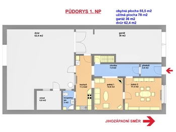 Prodej domu 152 m², Kobeřice u Brna