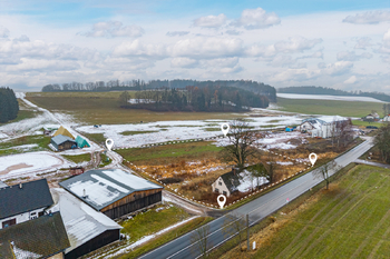 Prodej pozemku 6328 m², Líšnice