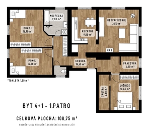 Prodej bytu atypický v osobním vlastnictví 168 m², Nový Jičín