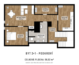 Prodej bytu atypický v osobním vlastnictví 168 m², Nový Jičín