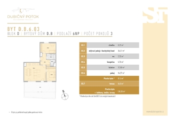 Prodej bytu 3+kk v osobním vlastnictví 128 m², České Budějovice