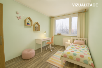 Pronájem bytu 3+1, Na Valtické 40, Břeclav - Pronájem bytu 3+1 v osobním vlastnictví 78 m², Břeclav