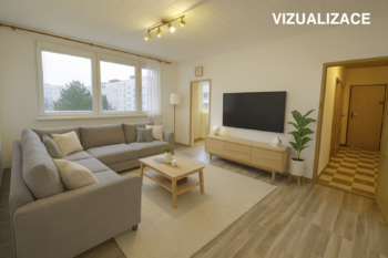 Pronájem bytu 3+1, Na Valtické 40, Břeclav - Pronájem bytu 3+1 v osobním vlastnictví 78 m², Břeclav