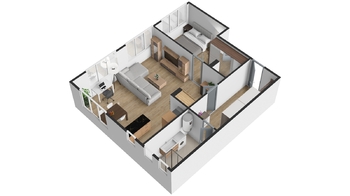 Pronájem bytu 2+kk v osobním vlastnictví 58 m², Klatovy