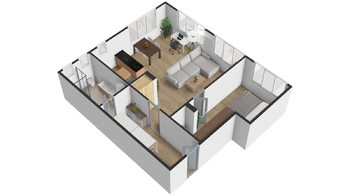 Pronájem bytu 2+kk v osobním vlastnictví 58 m², Klatovy