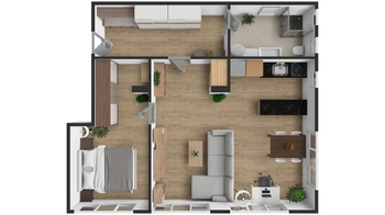 Pronájem bytu 2+kk v osobním vlastnictví 58 m², Klatovy