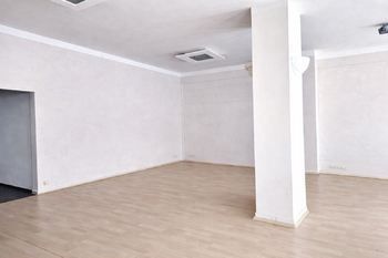 vizualizace vyklizený prostor - Prodej obchodních prostor 219 m², Hluboká nad Vltavou