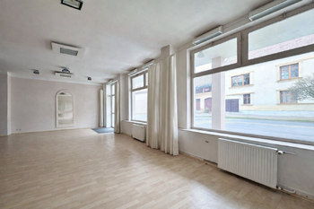 vizualizace vyklizený prostor - Prodej obchodních prostor 219 m², Hluboká nad Vltavou
