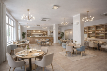 vizualizace možnosti využití - Prodej obchodních prostor 219 m², Hluboká nad Vltavou