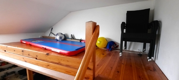 zvýšené patro na spaní či hraní - Prodej domu 66 m², Slavonice