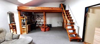 zvýšené patro na spaní či hraní - Prodej chaty / chalupy 66 m², Slavonice