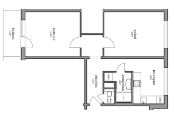 Pronájem bytu 2+1 v osobním vlastnictví 57 m², Brno