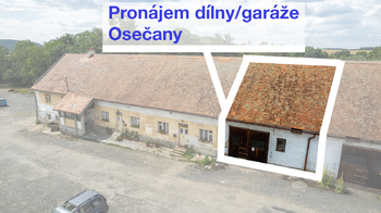 Pronájem skladovacích prostor 85 m², Osečany