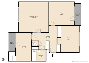 Prodej bytu 3+1 v osobním vlastnictví 99 m², Český Brod