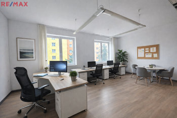 Vizualizace kancelář - Prodej obchodních prostor 241 m², Hluboká nad Vltavou