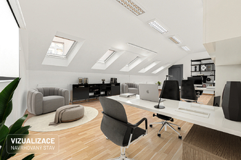 Prodej kancelářských prostor 146 m², Praha 10 - Vršovice