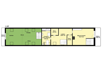 Prodej pozemku 3453 m², Ondřejov