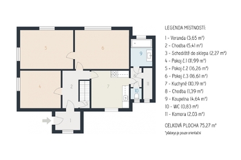 Prodej domu 73 m², Přelouč