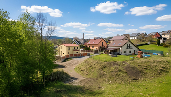 Vizualizace - Prodej pozemku 1165 m², Jílové