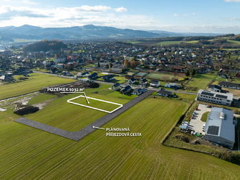 Prodej pozemku 1040 m², Zubří