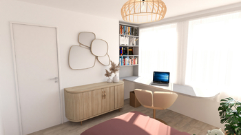 Vizualizace dětský pokoj - Prodej domu 109 m², Soběslav