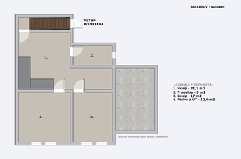 Prodej domu 180 m², Lipov