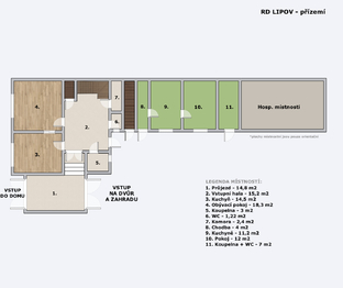 Prodej domu 180 m², Lipov