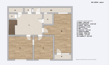 Prodej domu 180 m², Lipov
