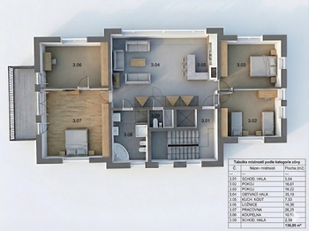 Pronájem bytu 5+kk v osobním vlastnictví 136 m², Praha 4 - Krč