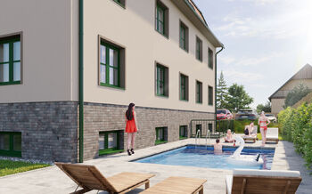 Vizualizace - Prodej bytu 3+kk v osobním vlastnictví 76 m², Valtice