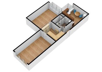 Pronájem bytu 2+1 v osobním vlastnictví 67 m², Chomutov