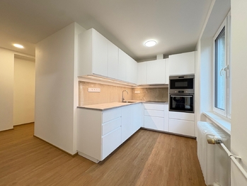 Kuchyně - Pronájem bytu 2+1 v osobním vlastnictví 52 m², Praha 6 - Dejvice 