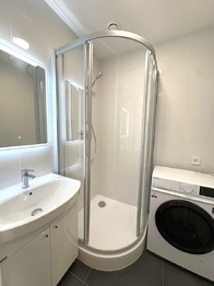 Koupelna - Pronájem bytu 2+1 v osobním vlastnictví 52 m², Praha 6 - Dejvice