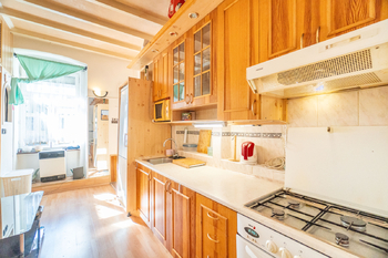 Kuchyně - Prodej bytu 1+1 v družstevním vlastnictví 34 m², Praha 3 - Žižkov 