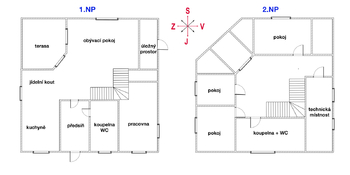 Pronájem domu 210 m², Praha 5 - Slivenec